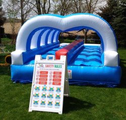 25 Ft Double Lane Slip N' Slide