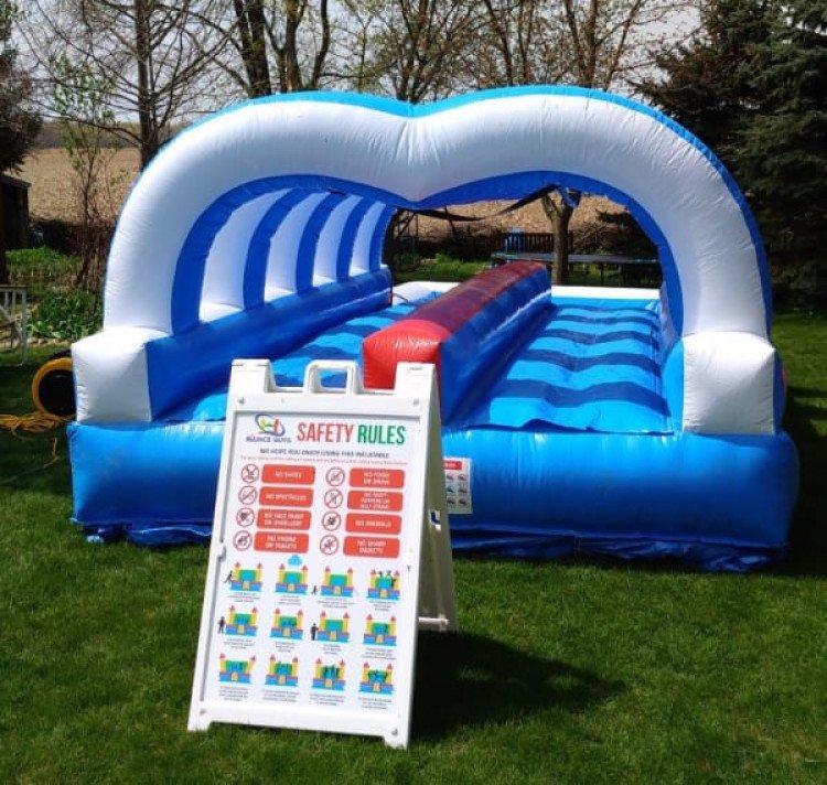 25 Ft Double Lane Slip N' Slide