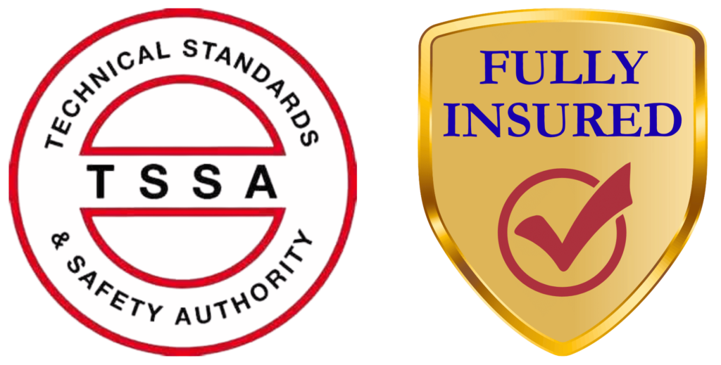 TSSA Logo and Fully Insured Logo